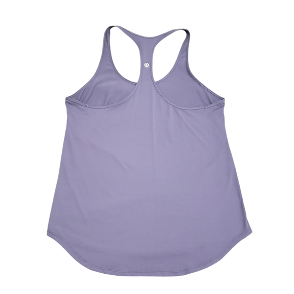 Lululemon Cool Racerback Tank Top Purple Fog Sz 6 - Picture 2 of 6